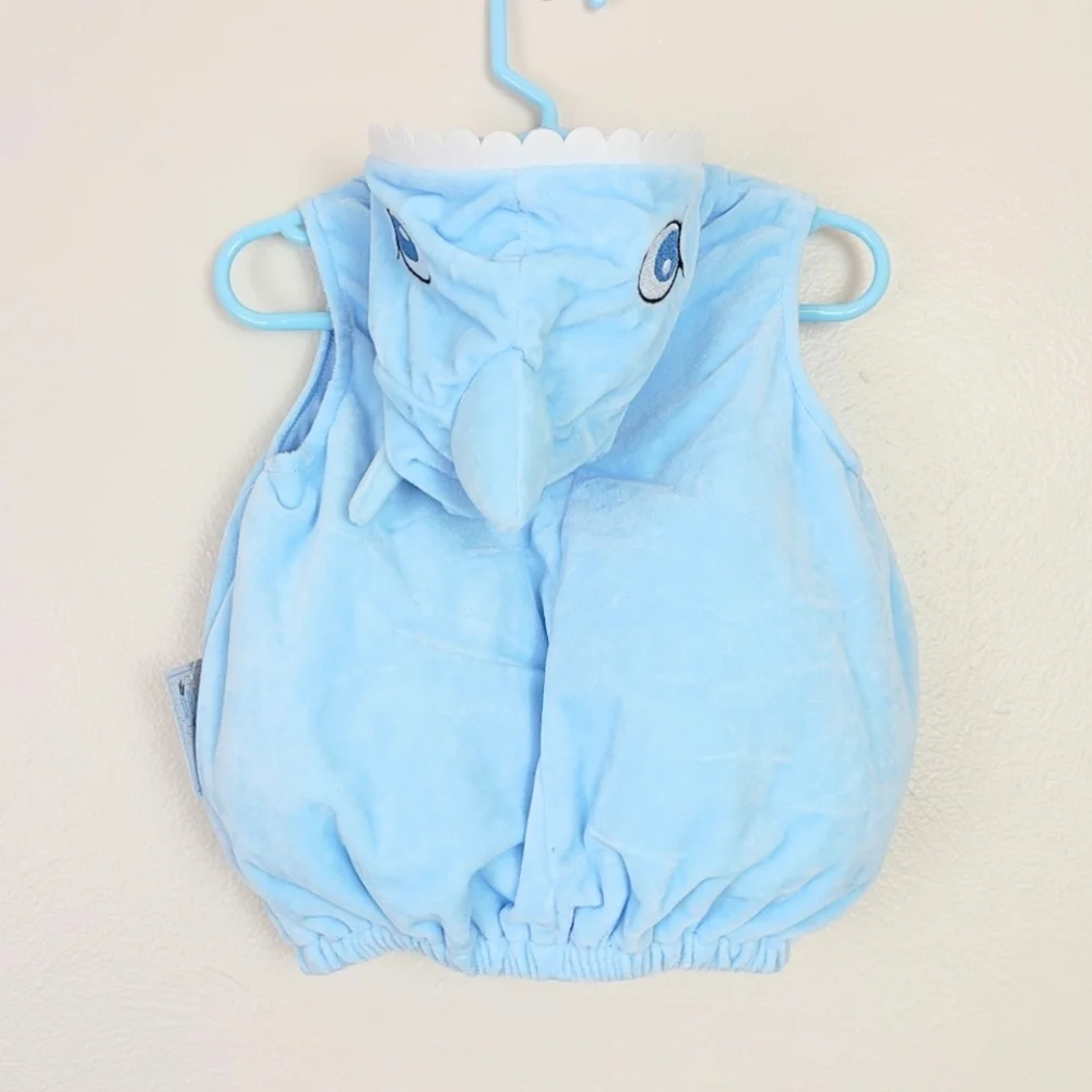 NEW! Baby Shark Unisex Baby Halloween Costume 12M Girl Boy One Piece Outfit